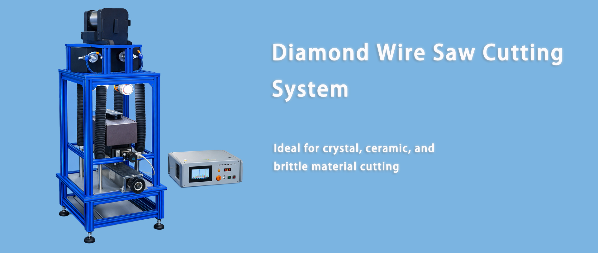 Diamond wire cutting saw