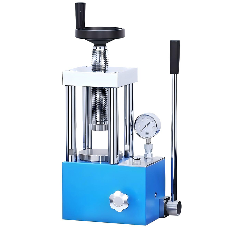 30Ton manually hydraulic pallet powder press machine with protective cover