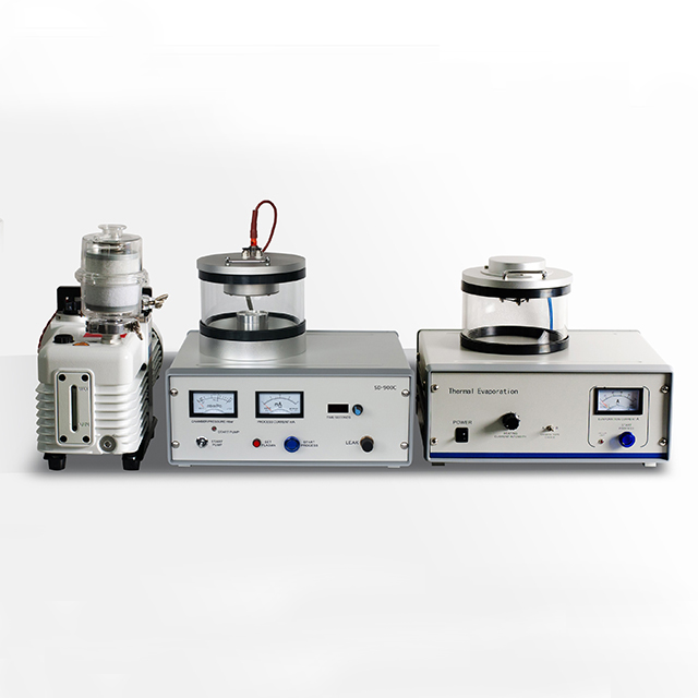 Lab Magnetron Carbon Sputtering Coating Thermal Evaporating Coater for Heat-sensitive SEM Sample Preparation