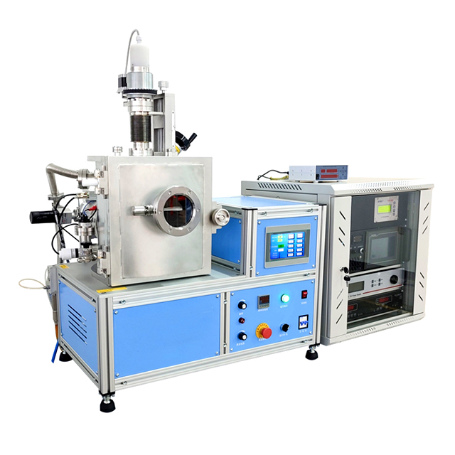 Multifunctional high vacuum magnetron sputtering evaporation coating instrument