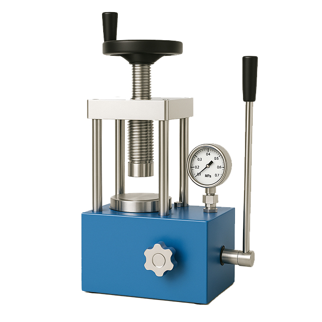 24 Ton manually hydraulic pallet powder press machine for refractory application