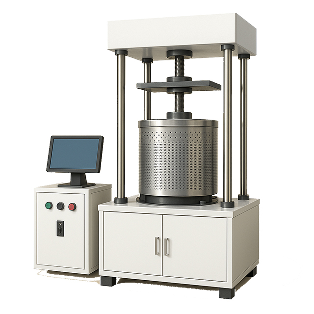 High temperature creep and refractoriness under load RUL tester for refractory materials