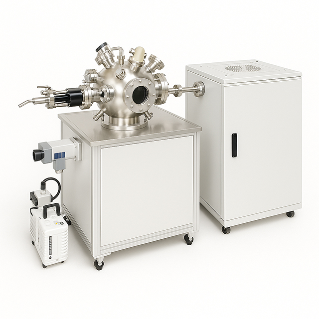 Spherical Pulsed Laser Deposition(PLD) Systems for Oxides and Silicides
