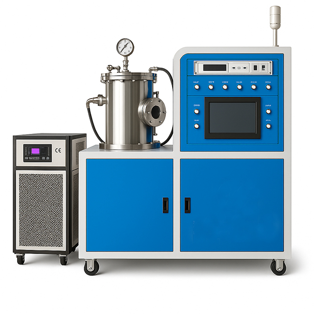 Czochralski process crystal growth furnace under graphite heating reach to 1600C working temperature