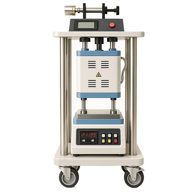 Compact Bridgman Crystal Growth Furnace with Hanging Wire Mechanism Up to 1100°C