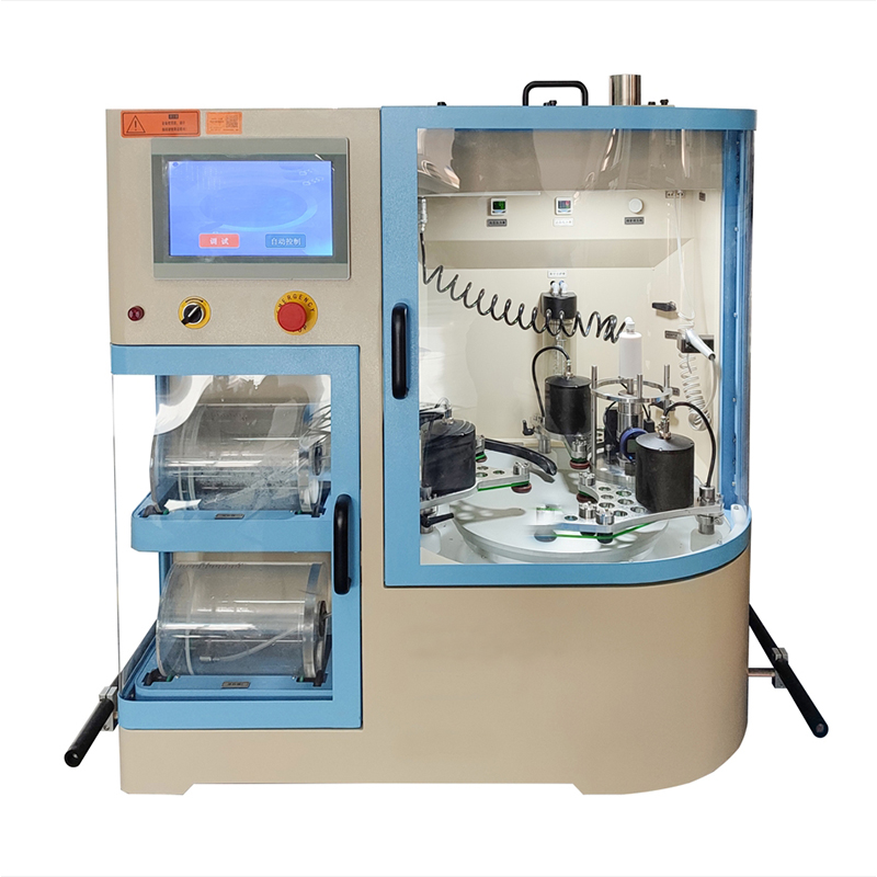 Triple-Station Precision Multifunction Polishing Machine for Refractories, Ceramics, and Metals