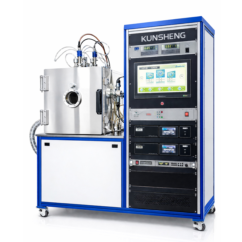 Compact Dual-Source DC/RF Magnetron Sputtering System for Thin Film Deposition