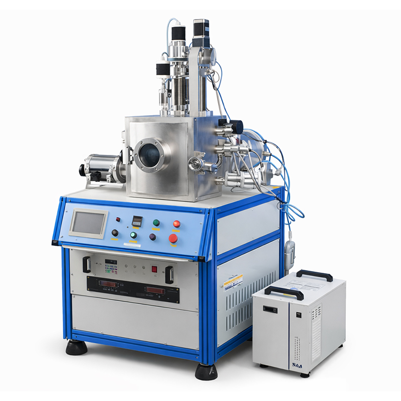 Four-Source Thermal Evaporation System for Metal, Optical and Semiconductor Thin Film Deposition