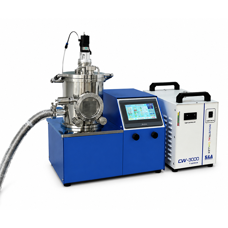 High-Vacuum Dual-Source Evaporation System for Precision Thin Film Deposition