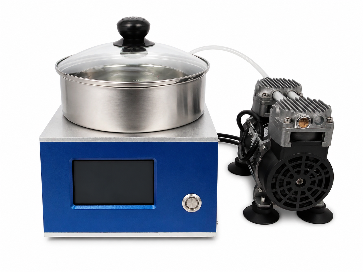 4 inch stainless steel chamber spin coater for for Semiconductor and Research Labs