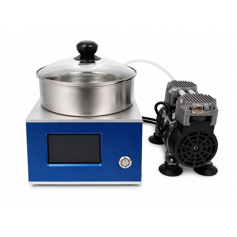 4 inch stainless steel chamber spin coater for for Semiconductor and Research Labs