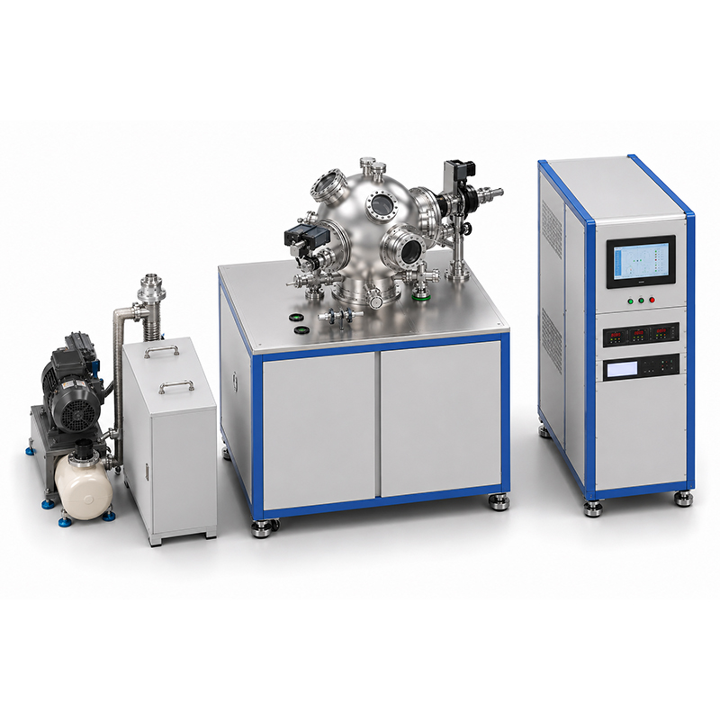 Spherical Pulsed Laser Deposition(PLD) Systems for Oxides and Silicides