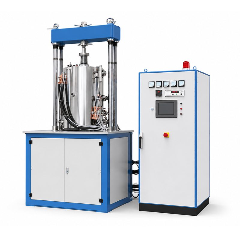 Vacuum and Heat Assisted Hydraulic Press furnace Manufacturer