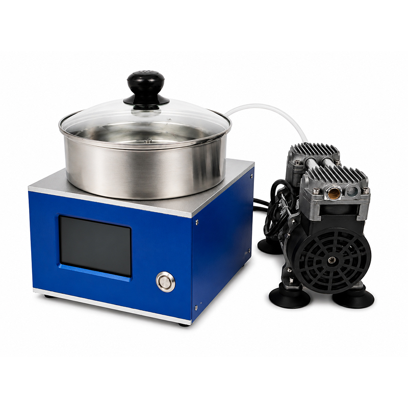 4 inch stainless steel chamber spin coater for for Semiconductor and Research Labs